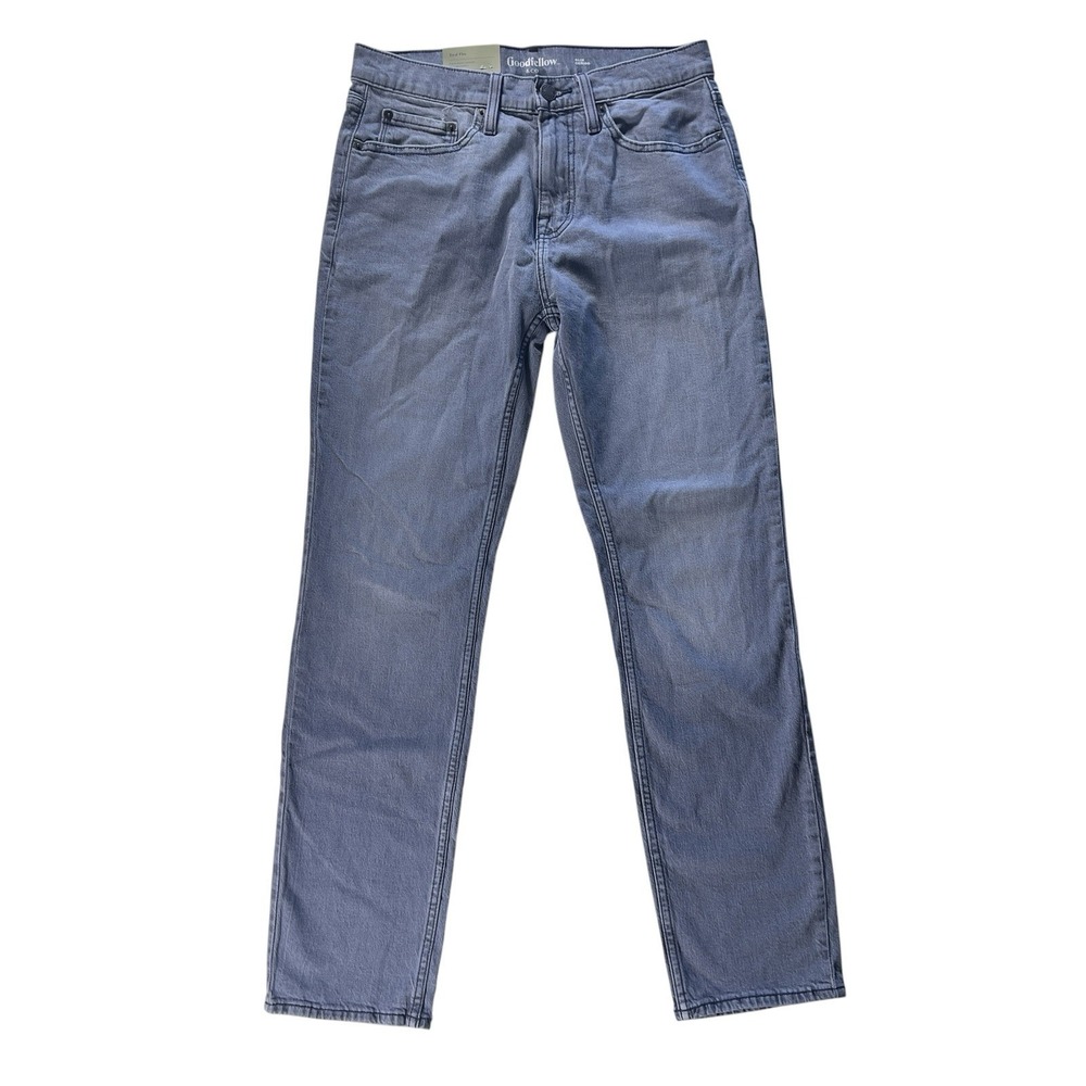 NWT Goodfellow Co Mens Jeans 30x30 Slim Fit Total Flex Stretch Denim